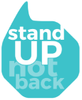 Stand Up Not Back Logo